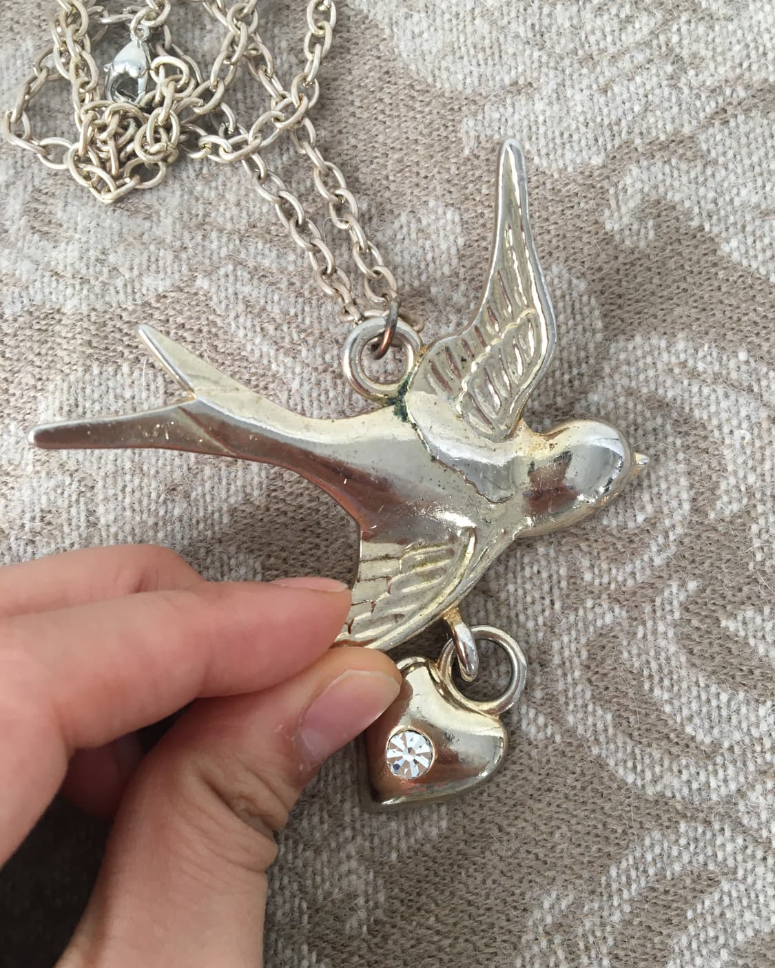 bird pendent necklace 상품이미지3
