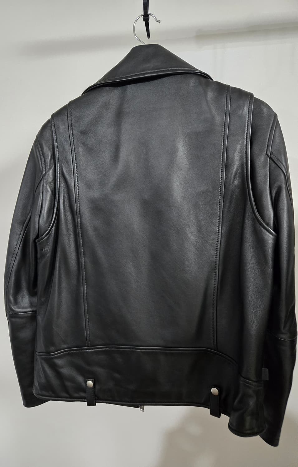 (AGINGCCC)의 파인 레더 라이더 자켓 상품이미지2