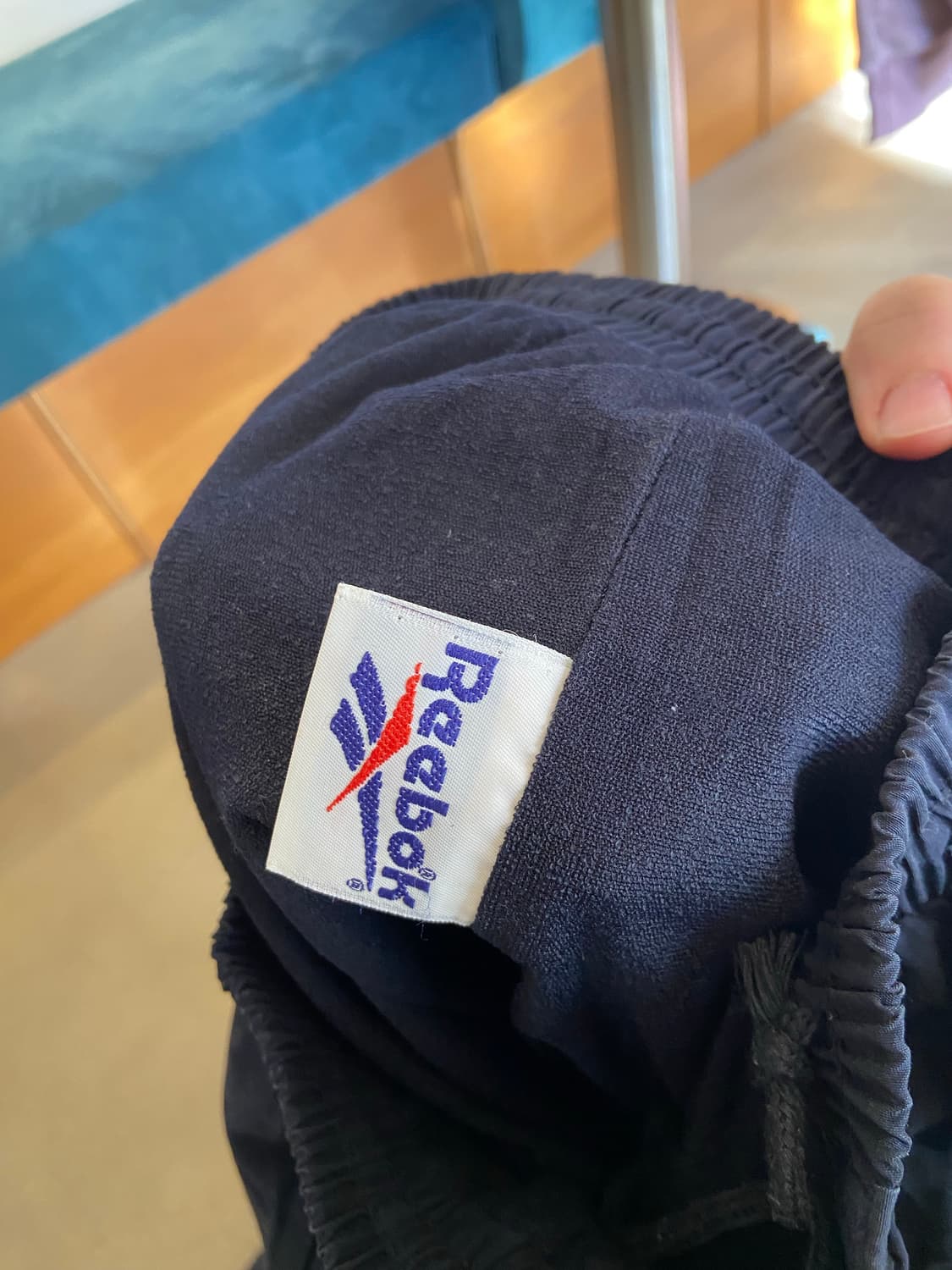 리복 클래식 네이비 트랙 팬츠 상품이미지4