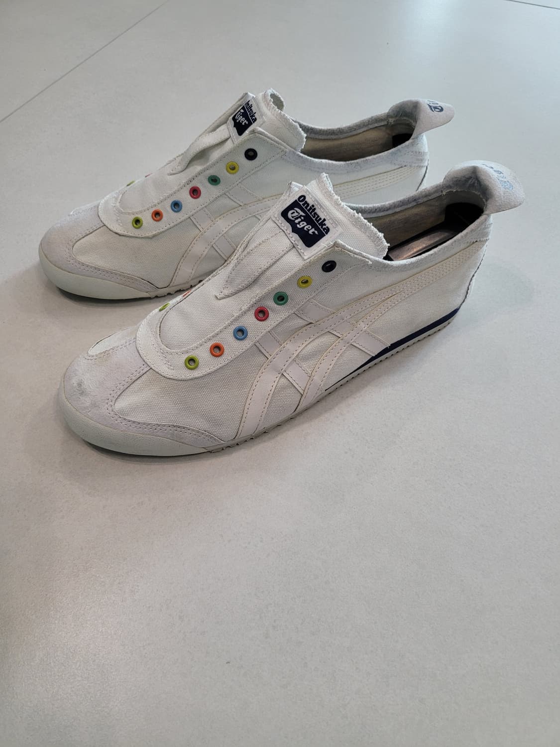 🌈 한정판의 아우라, 오니츠카타이거 멕시코 66 '멀티 아일렛' 슬립온 상품이미지2