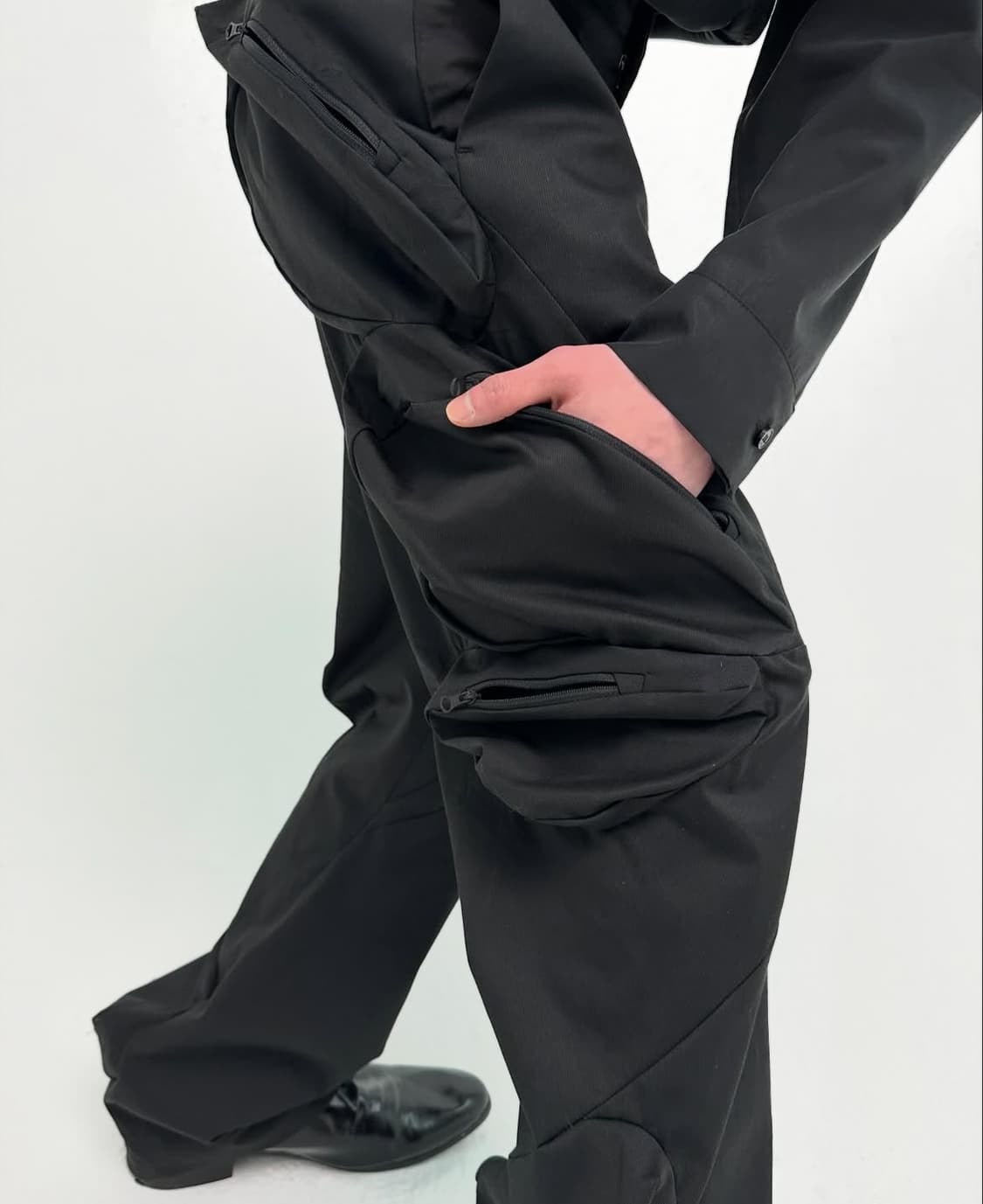 포스트아카이브팩션 7.0 TROUSERS CENTER (BLACK) 상품이미지3