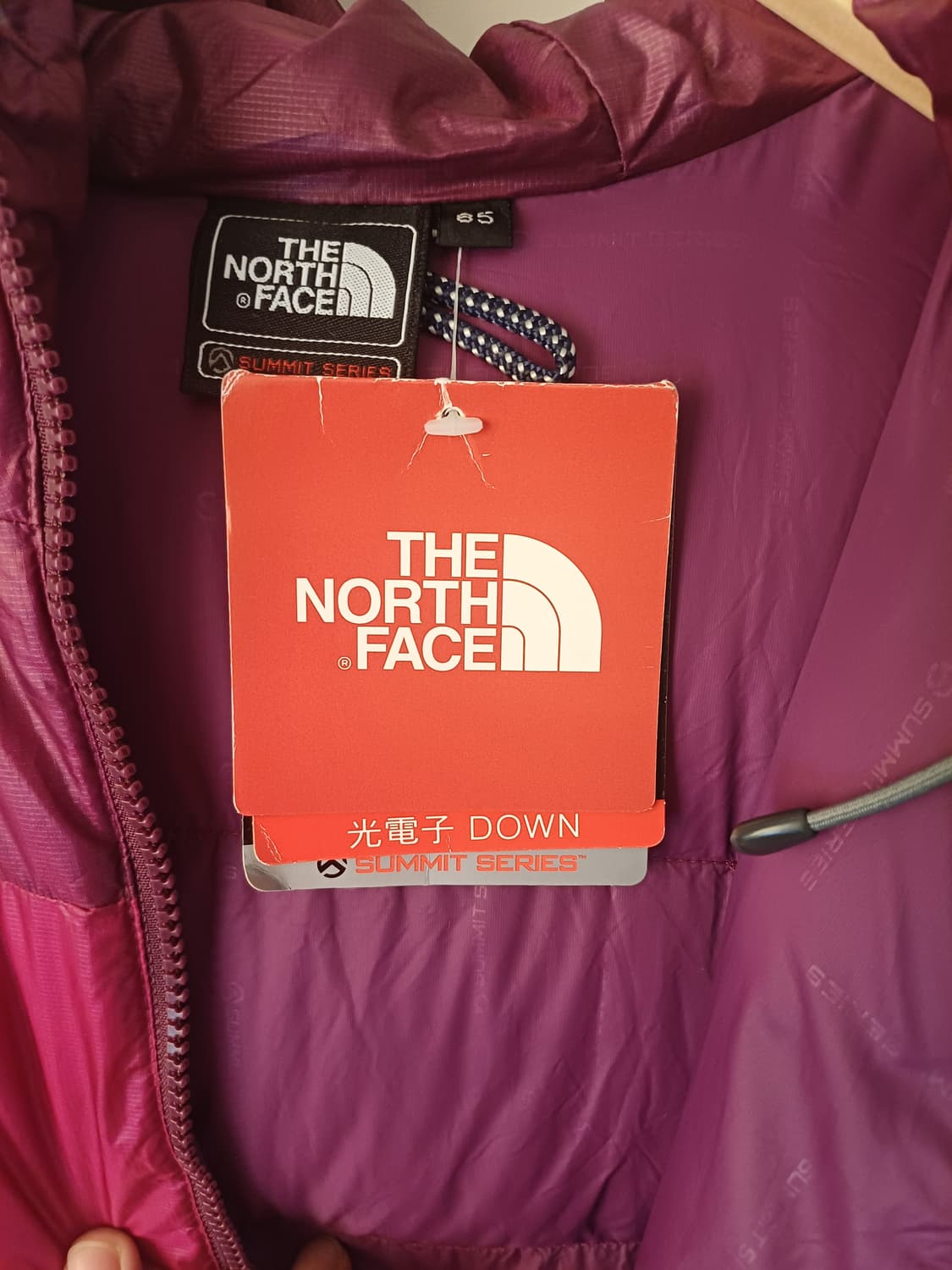 [새상품]노스페이스 서밋시리즈 여성덕다운(정품)/85(M)/로즈핑크 상품이미지10