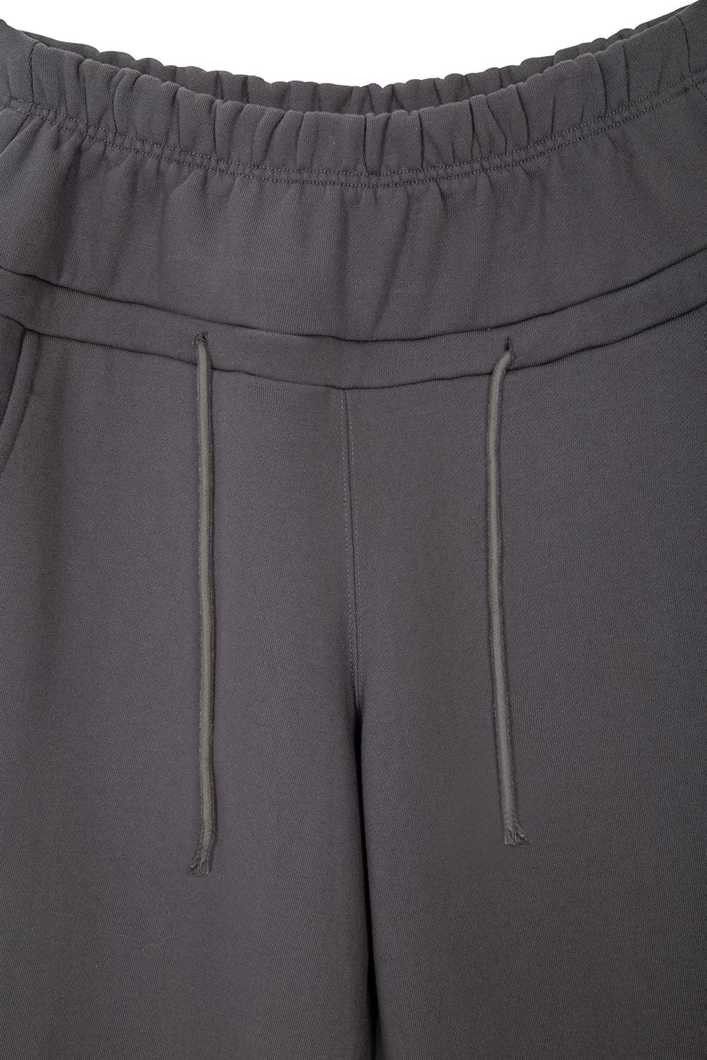 DEINET 다이닛 백 로고 스웻 팬츠 차콜 상품이미지4