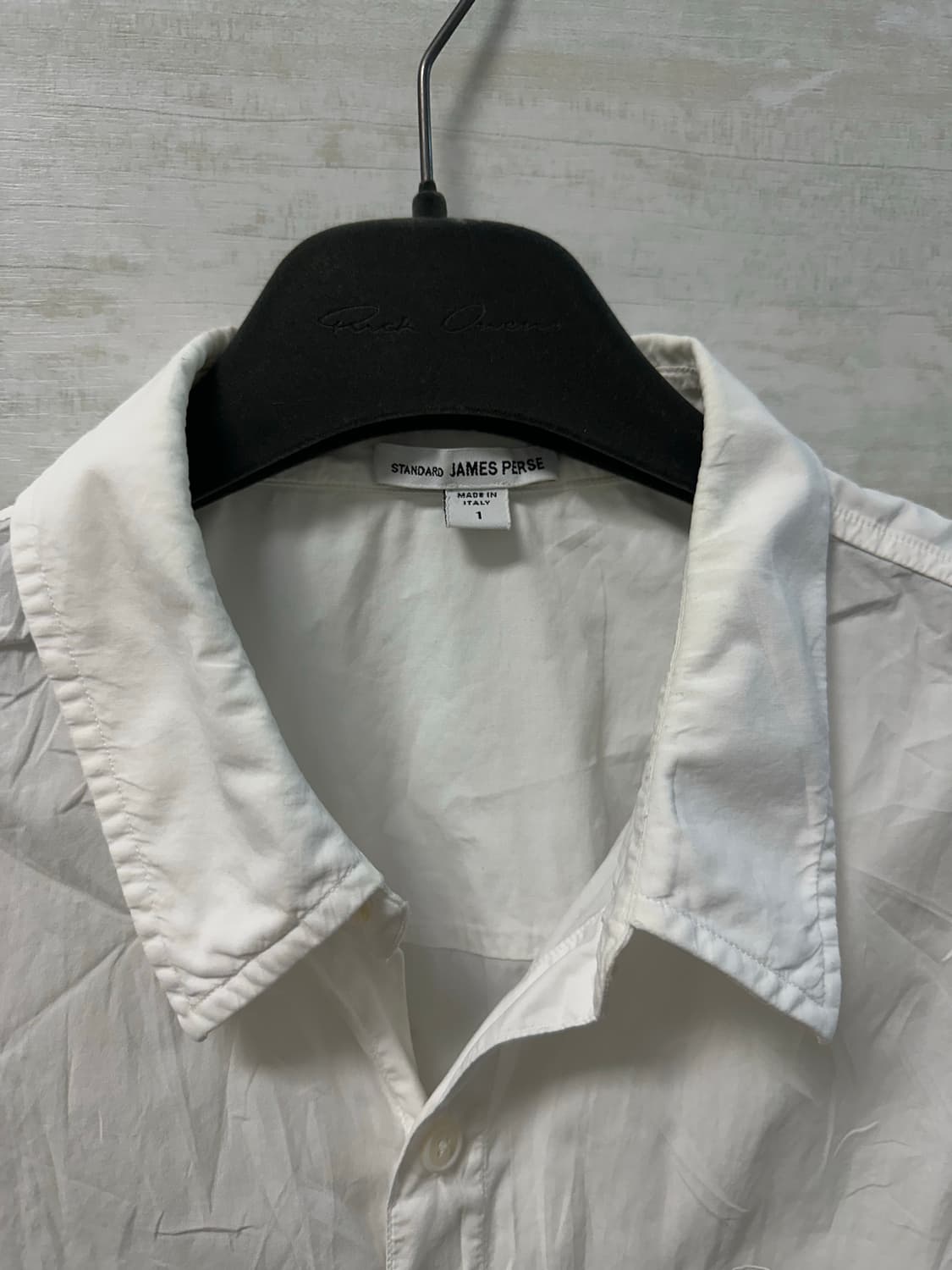 제임스펄스 화이트 면 남성 셔츠 1  상품이미지2