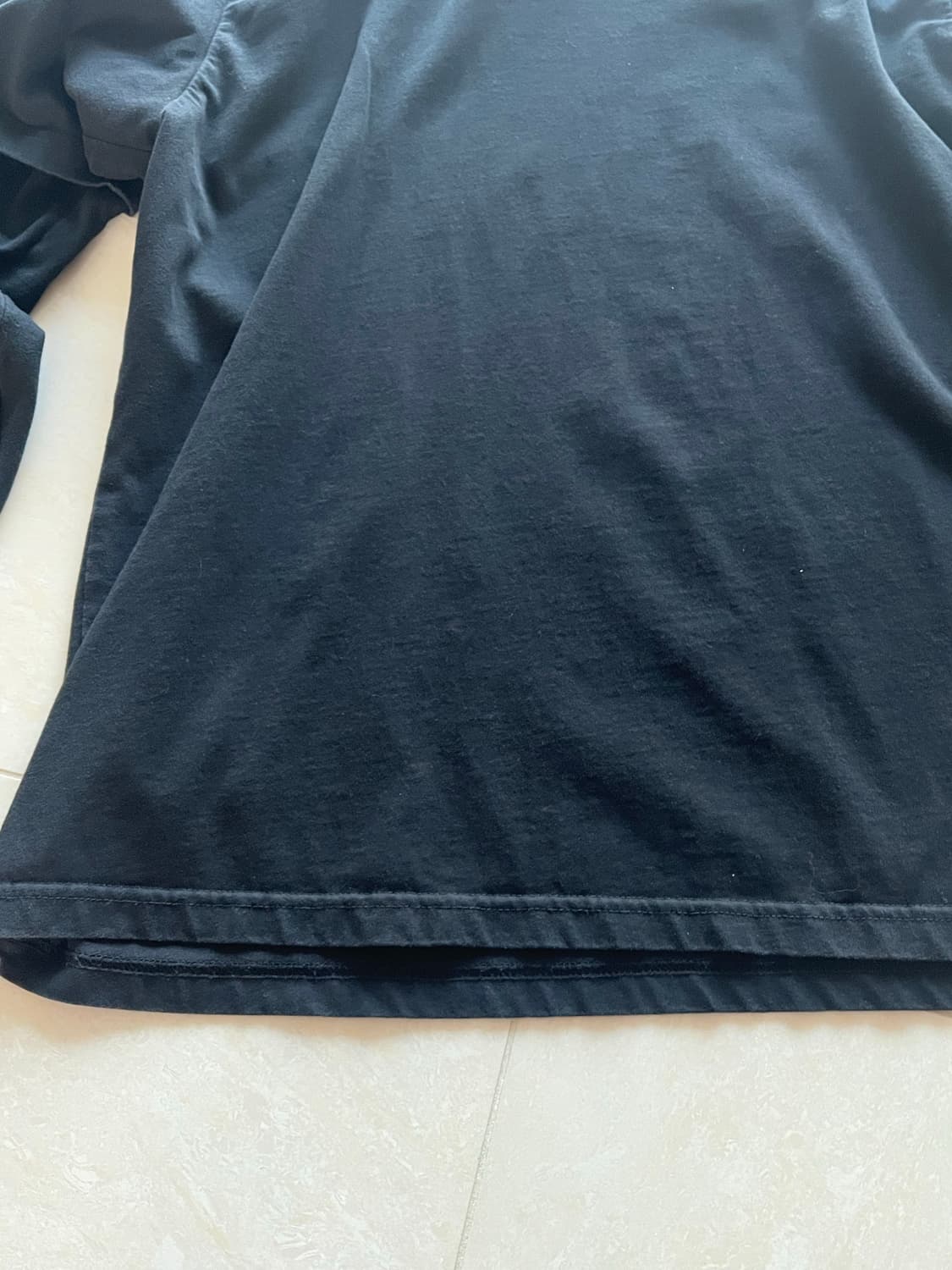 슈프림 레이어드 후드 롱슬리브탑 블랙 m 상품이미지6