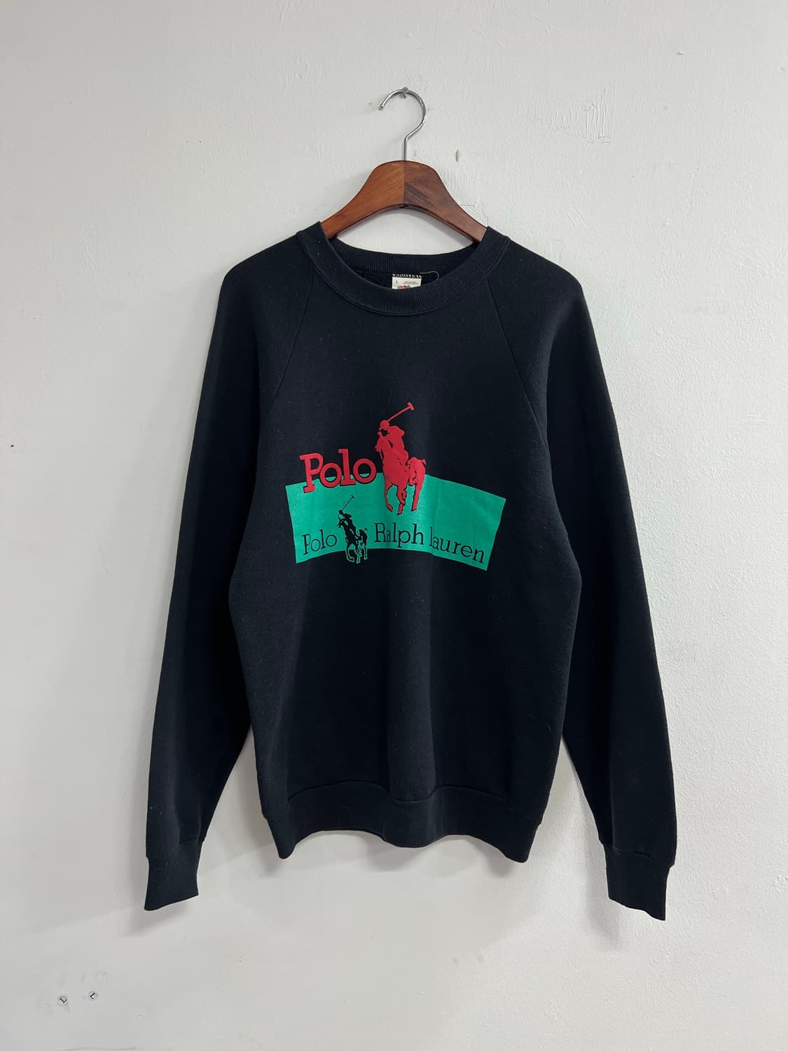 빈티지 90s 프룻오브더룸 폴로 맨투맨 상품이미지1