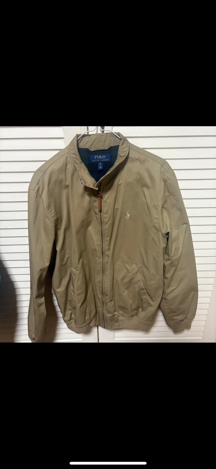 폴로 랄프로렌 봄버 점퍼 우먼 베이지 xs 상품이미지1