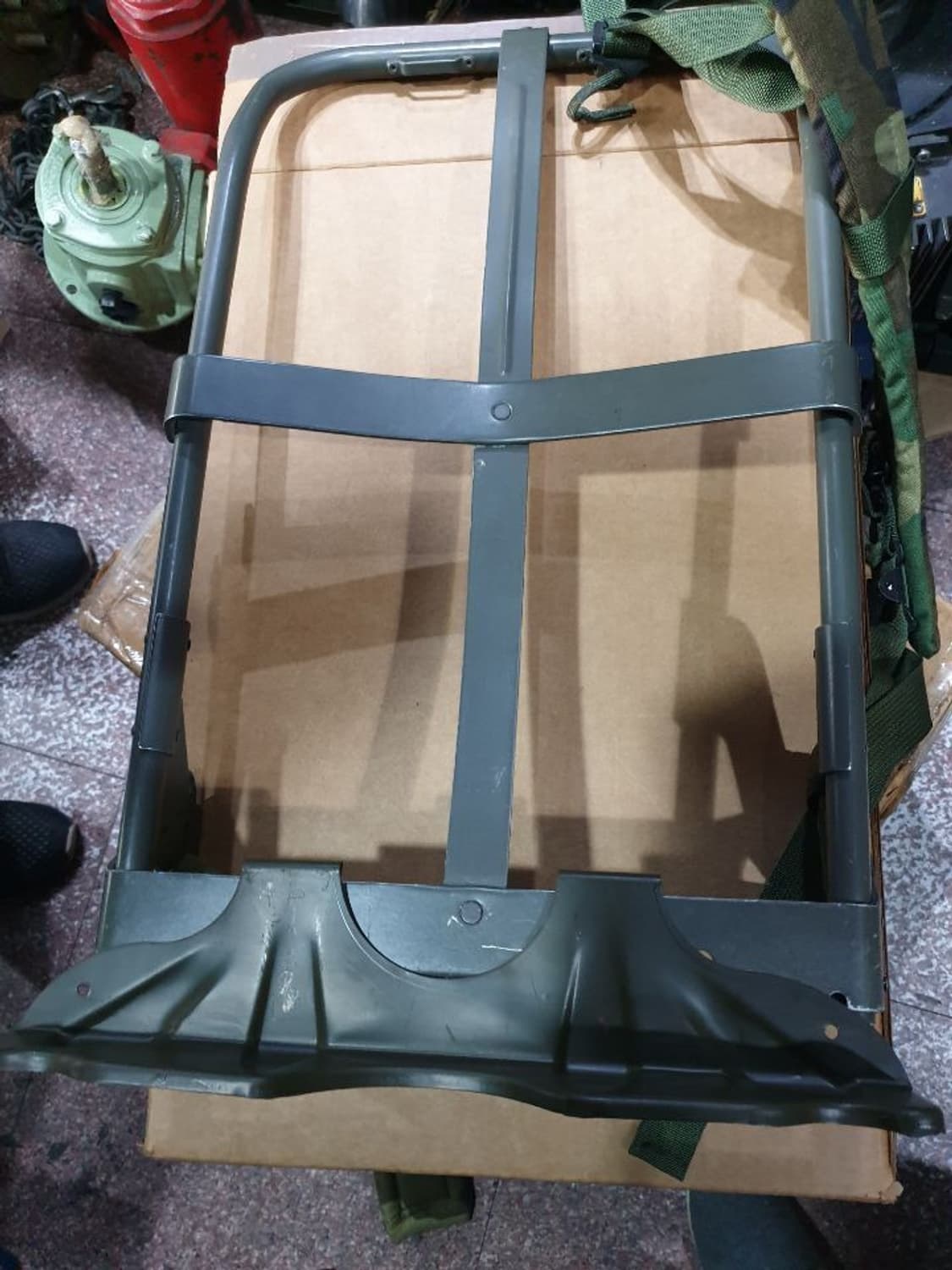 미 빈티지 지게 배낭 받침대 상품이미지7