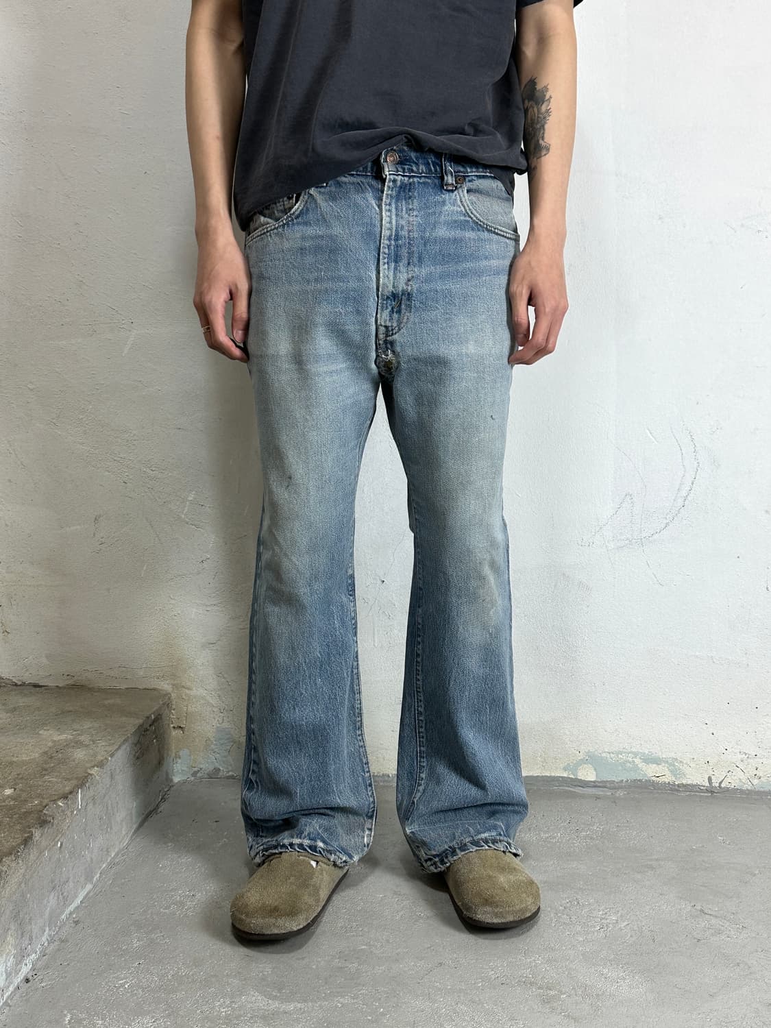 80's USA 빈티지 리바이스 517 체인스티치 상품이미지3