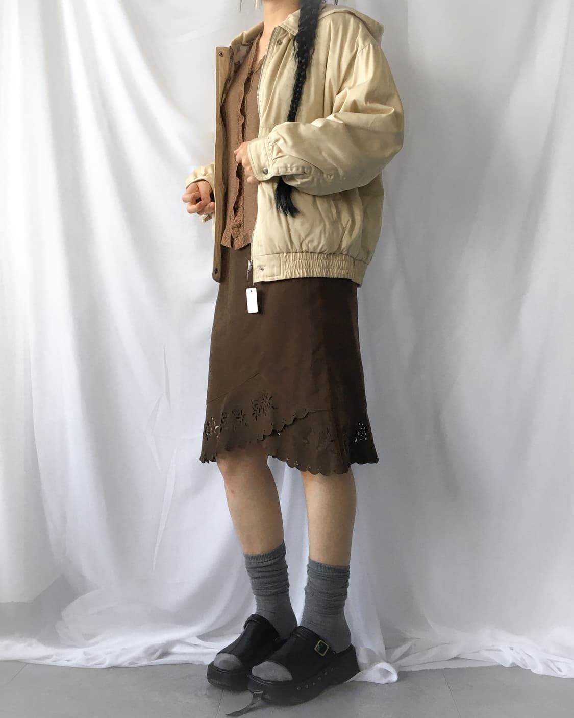 Hood bomber jumper 상품이미지8