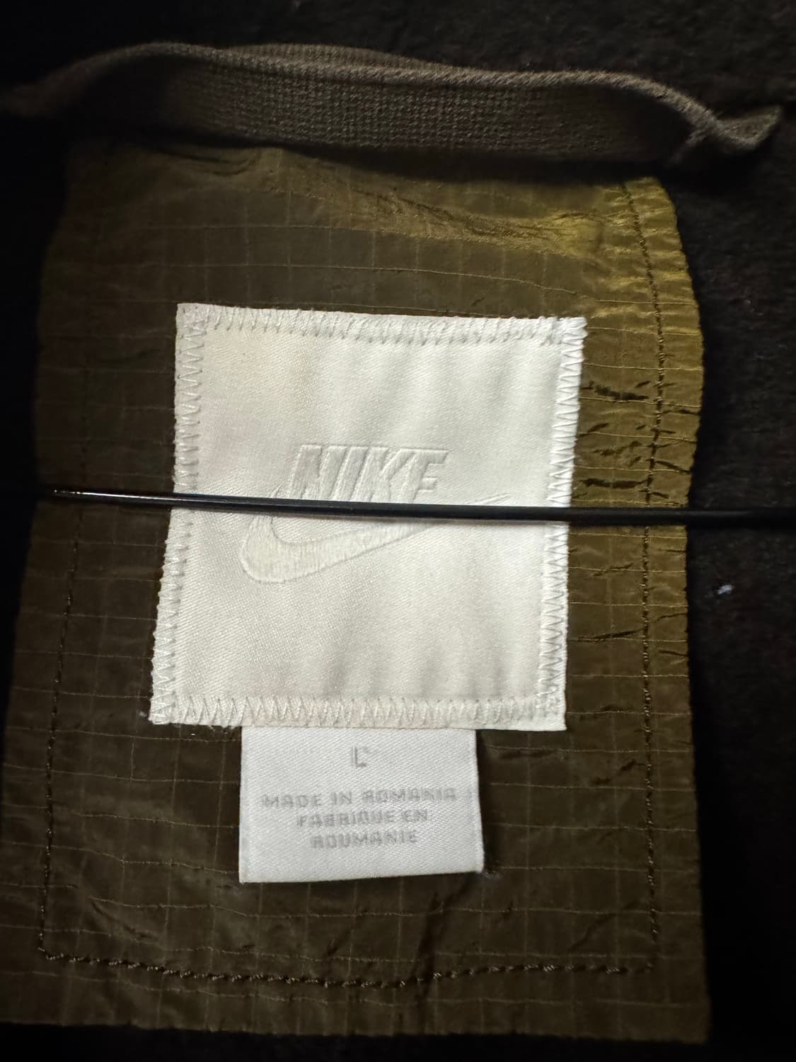 스톤아일랜드 X 나이키 자카드 봄버 코트 상품이미지4