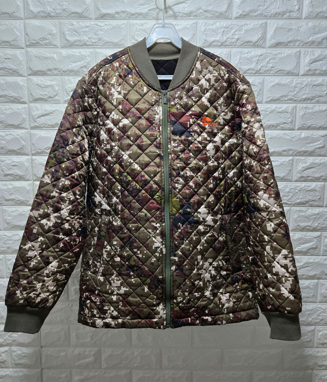 네파 디지털 깔깔이 퀼팅 점퍼 100~105 상품이미지1