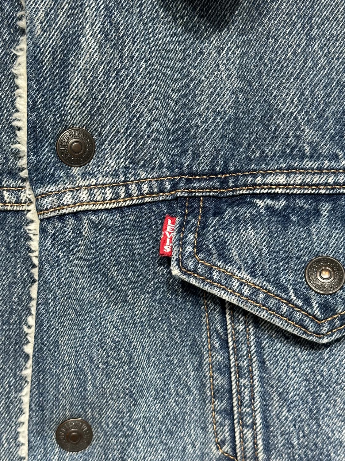 리바이스 프리미엄 빅E 데님 양털 자켓 상품이미지2