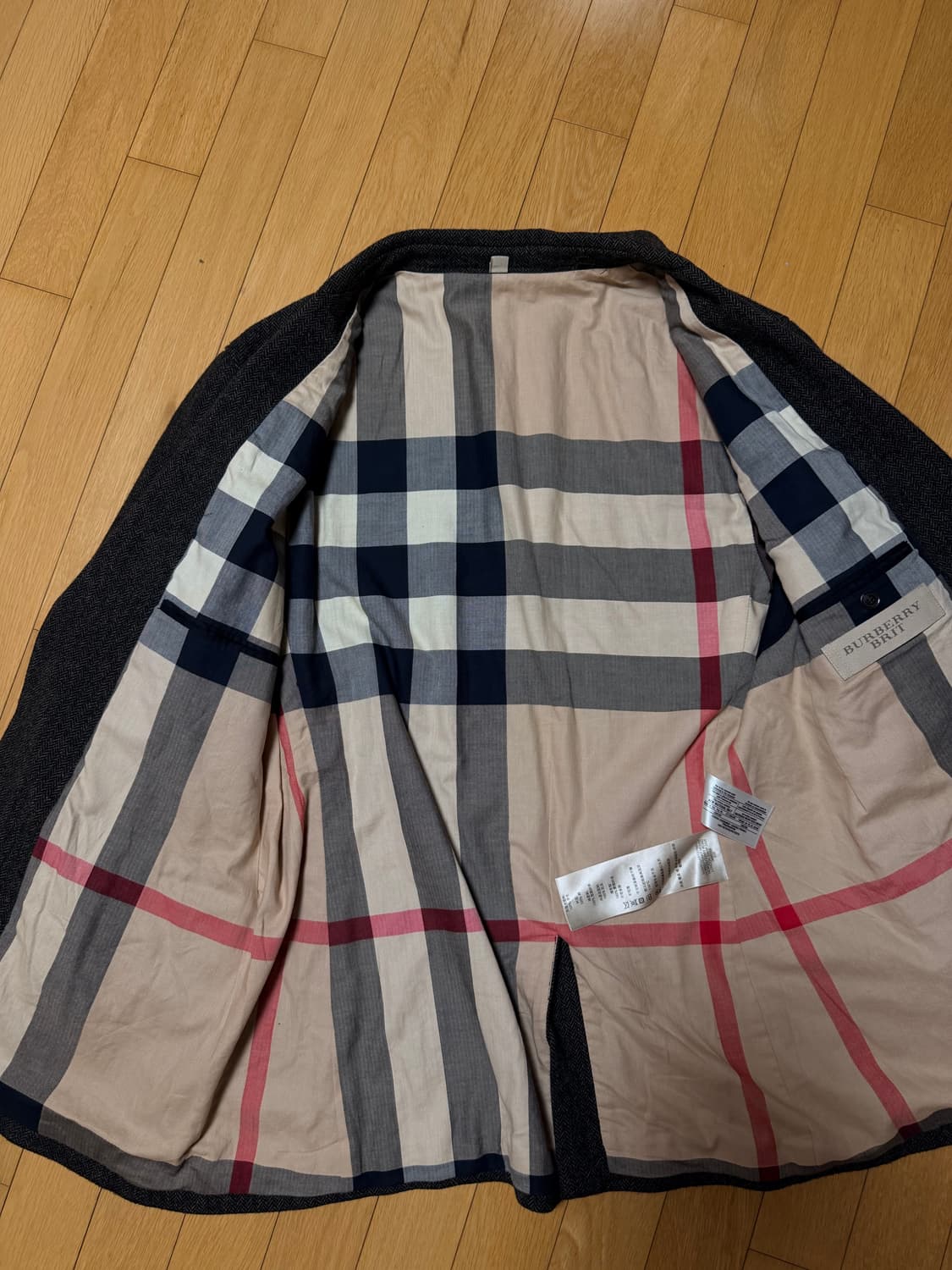 버버리 브릿 헤링본 자켓 상품이미지3