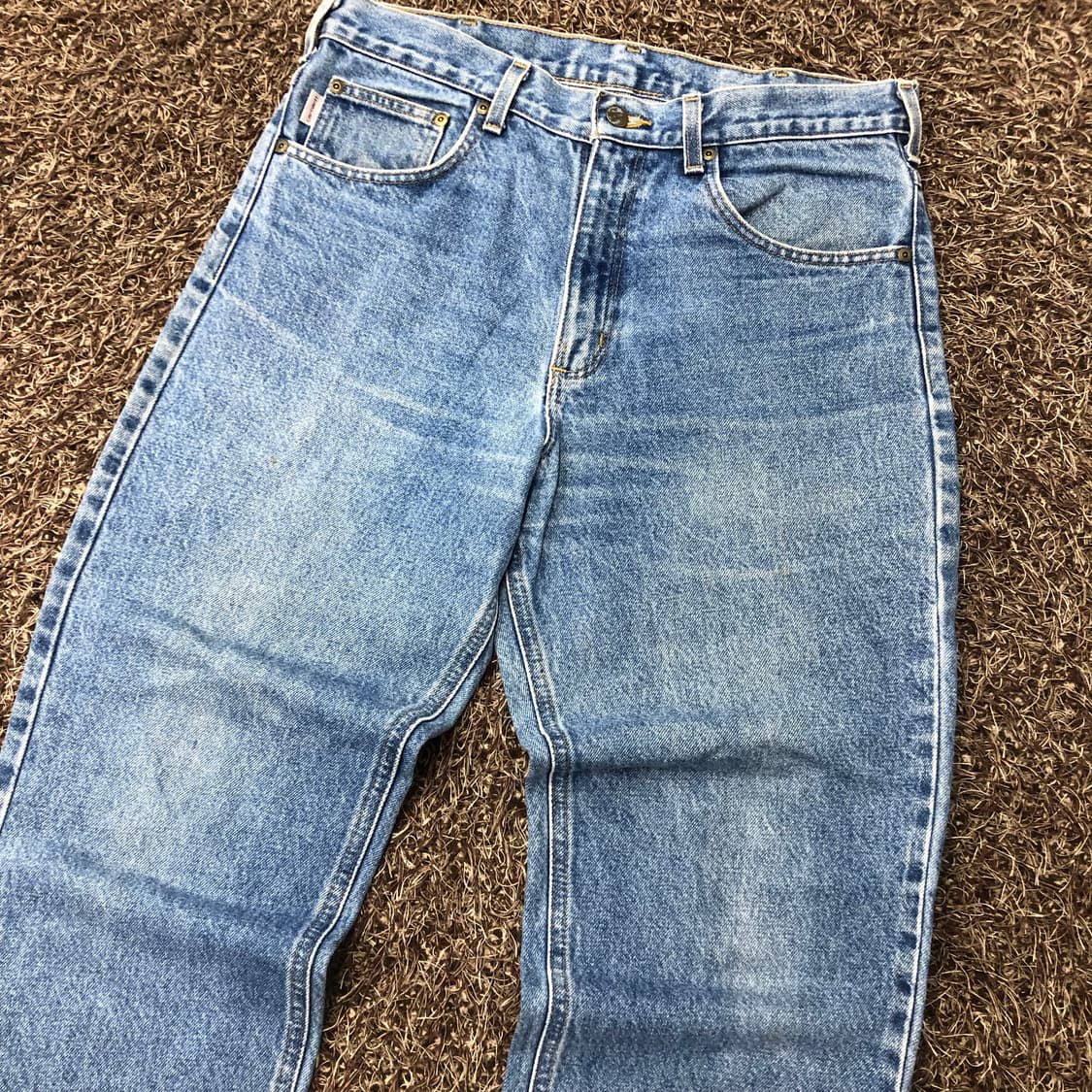 33 칼하트 워싱 데님 팬츠 상품이미지3