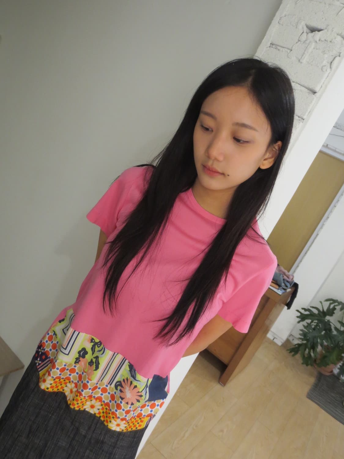 트리콧 꼼데가르송 패치 반팔  상품이미지3