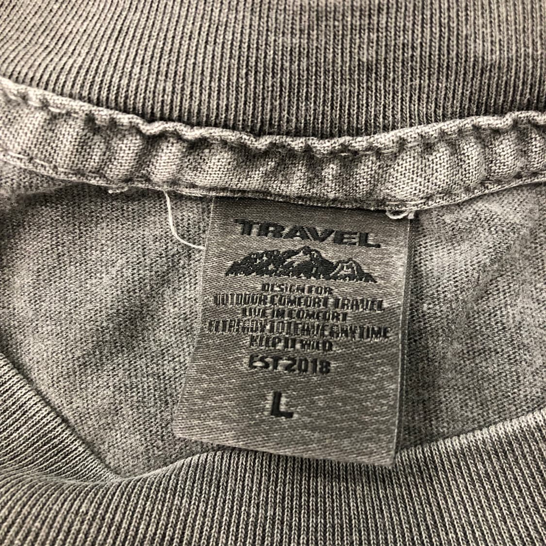 L 트래블 프린팅 티셔츠 상품이미지3