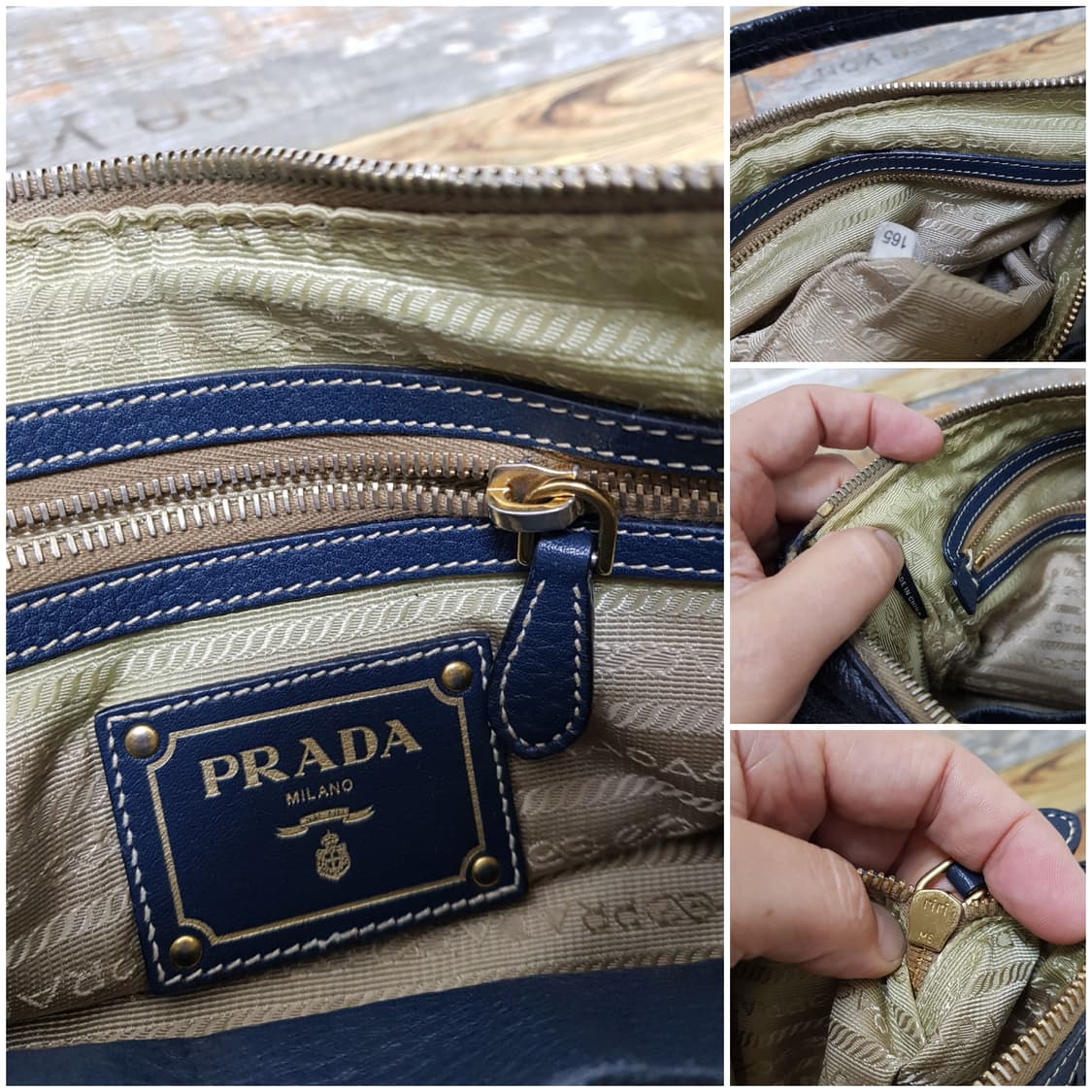 [정품] PRADA 프라다 비텔로 다이노 숄더백 상품이미지9