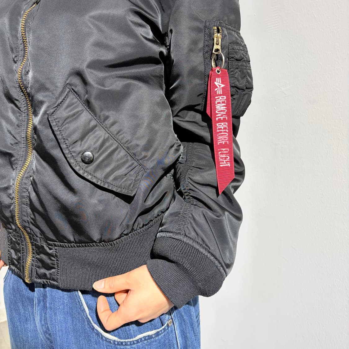 알파인더스트리 후드 ma-1 자켓 상품이미지2