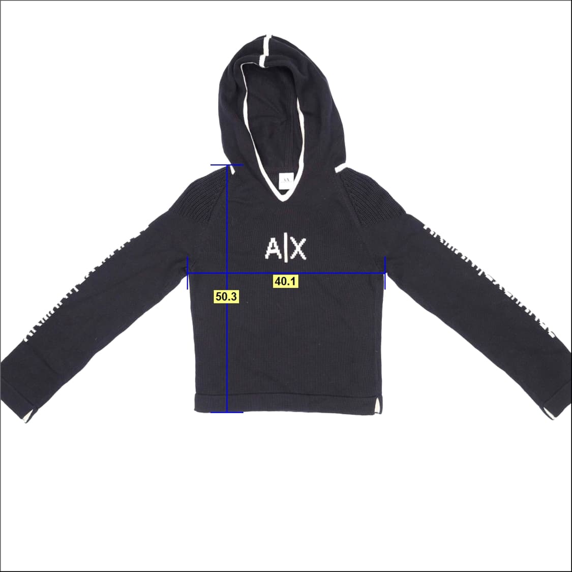 [M] 아르마니익스체인지 여성 니트 후드티 1230H1 상품이미지7