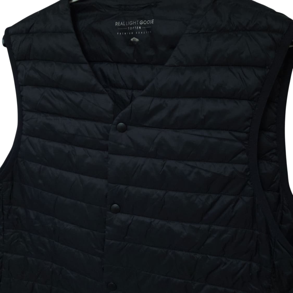 TOPTEN 구스다운 경량패딩조끼 95-100 거위털 상품이미지3