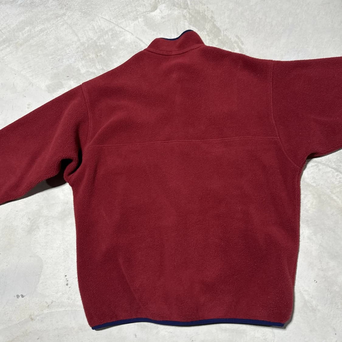 10s 니카라과 파타고니아 신칠라 스냅-T 레드 네이비 상품이미지5