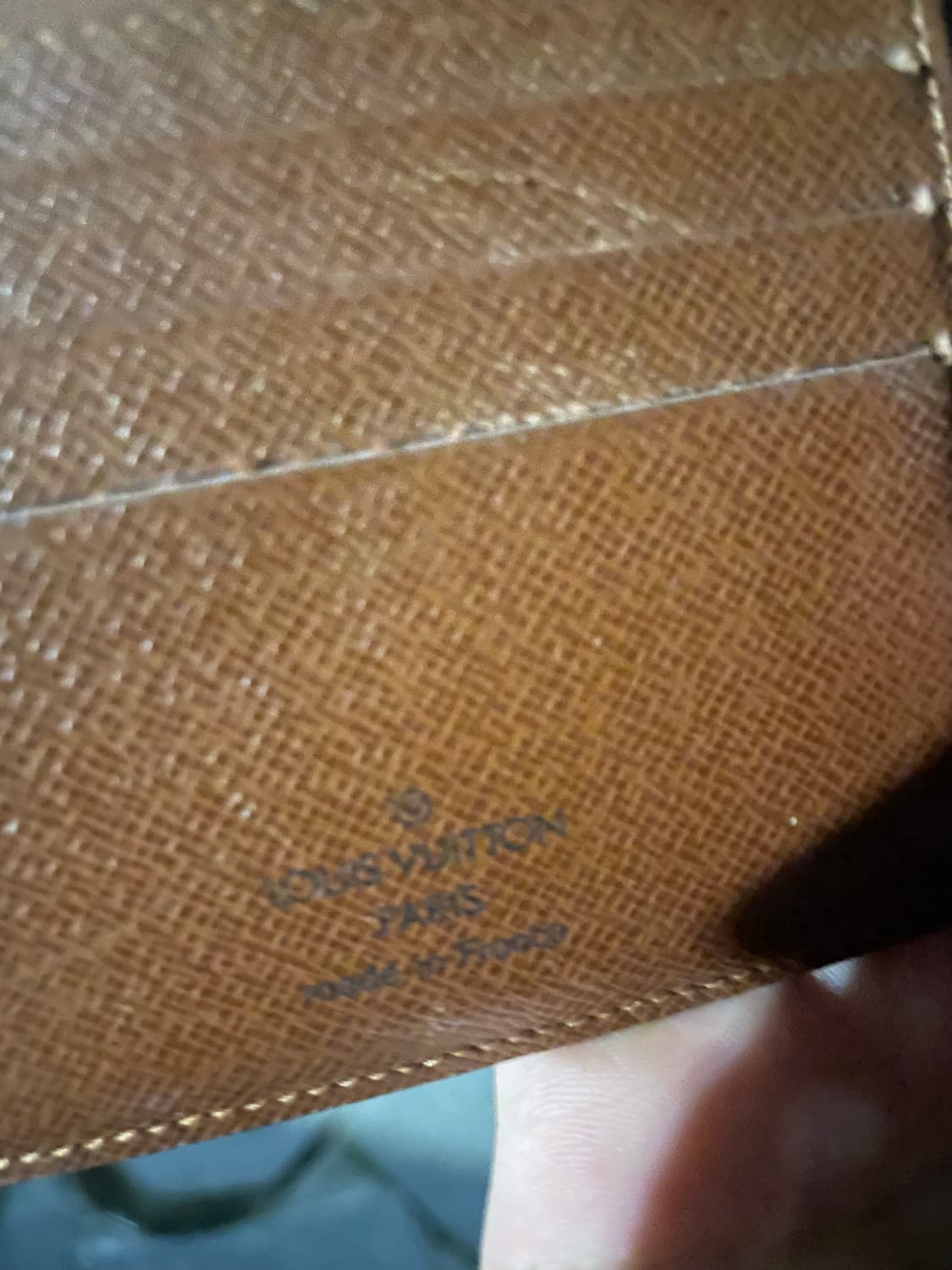 루이비통 반지갑 상품이미지3