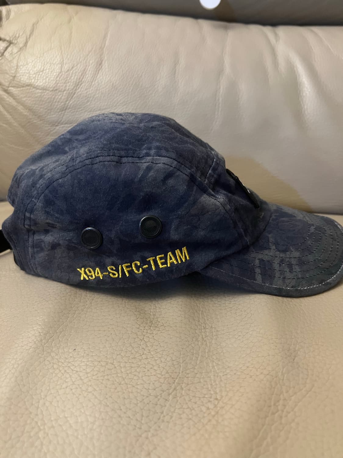 슈프림 밀리터리 캠프캡 블랙 프림1 카모 - 22SS 상품이미지6