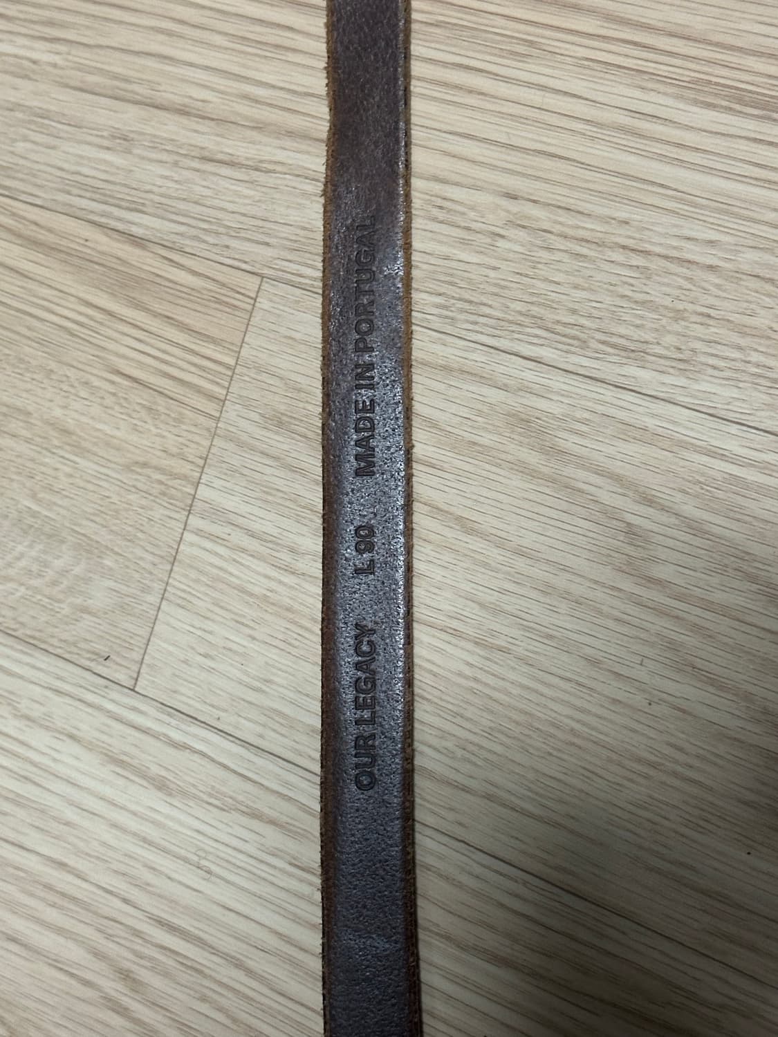 아워레가시 2cm벨트 브라운 90사이즈 상품이미지2