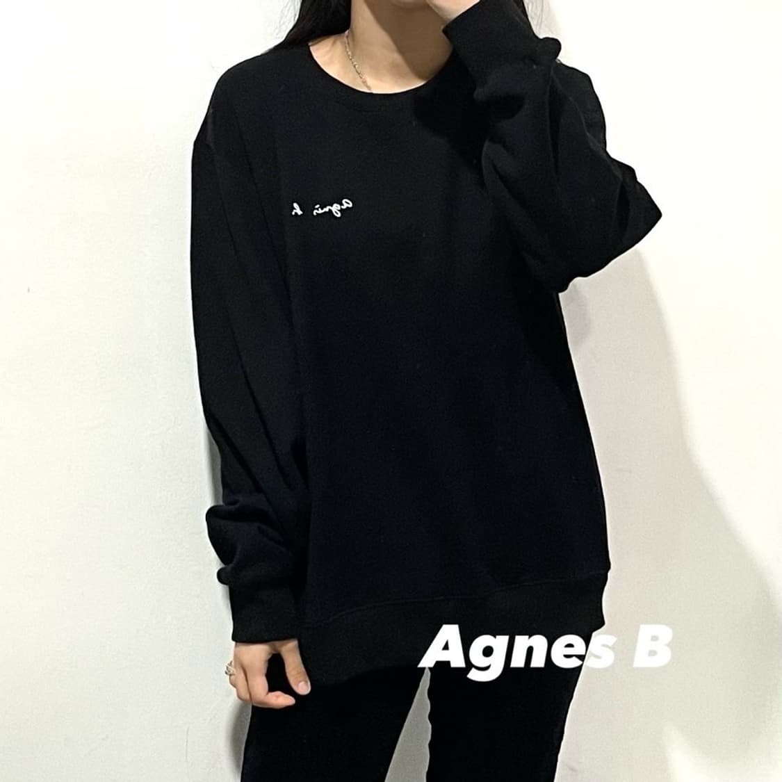 아네스베 로고 맨투맨 상품이미지1