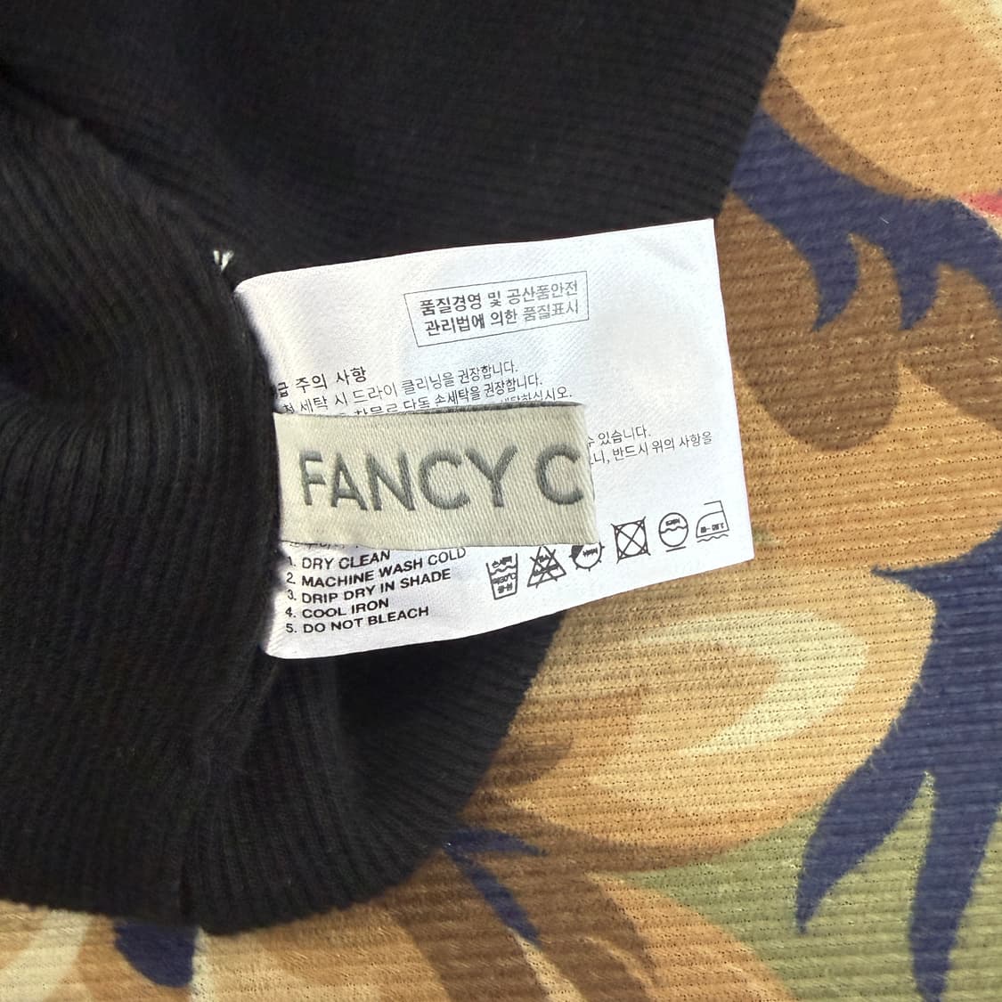 팬시클럽 Fancyclub 아일렛 비니(블랙) 상품이미지3