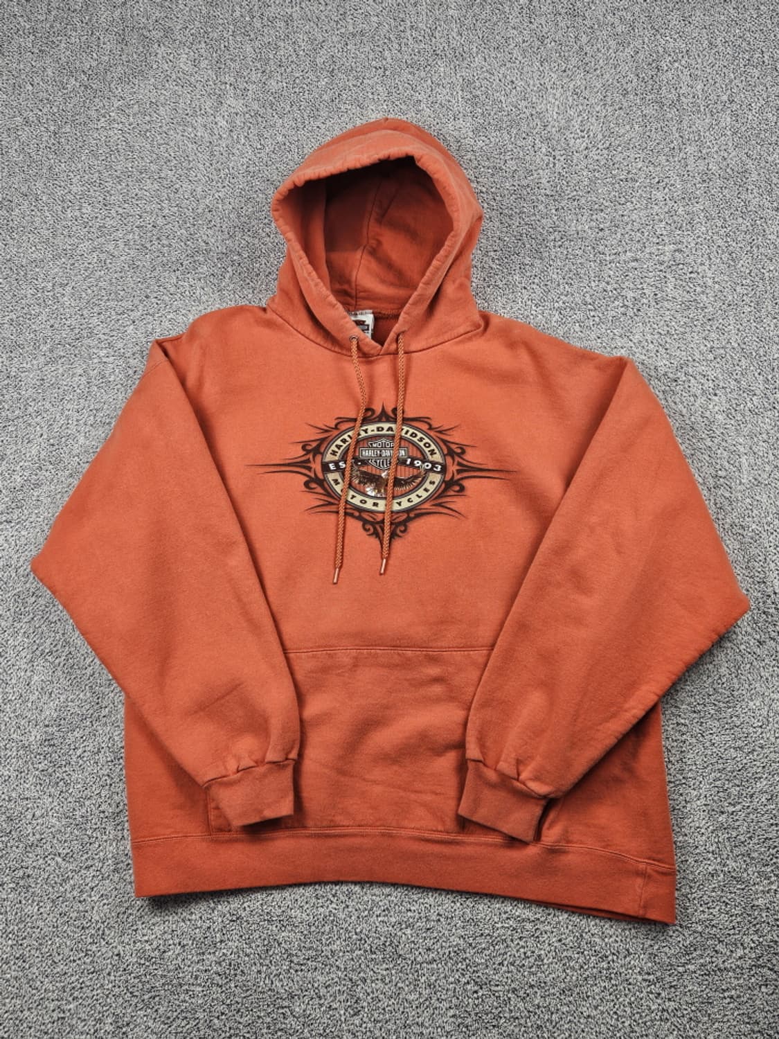 할리데이비슨 제시제임슨 페이드프린팅 후드 티셔츠 ( L ) / 10156 상품이미지3