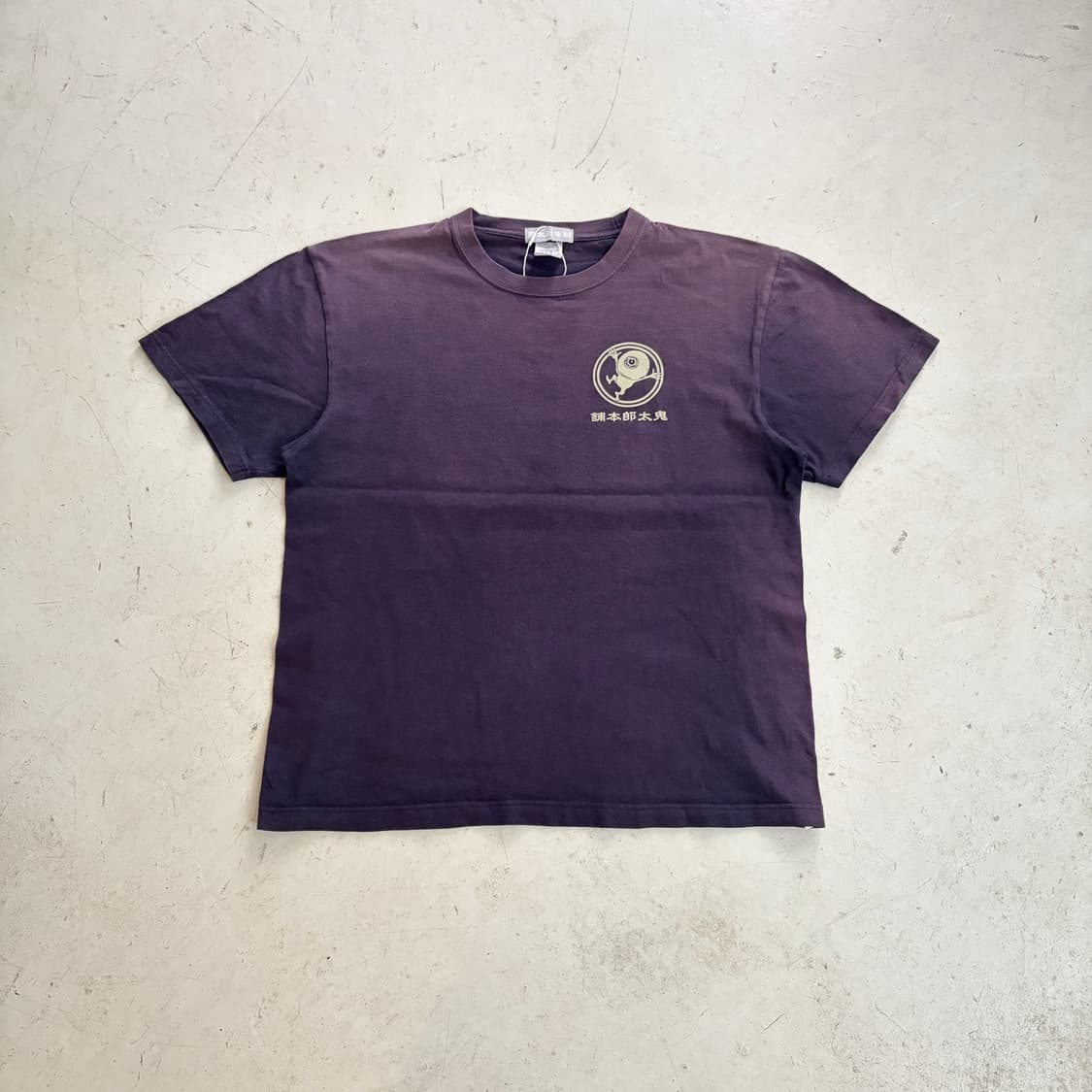 게게게의 키타로 메다마 오야지 빈티지 반팔티 L 상품이미지2