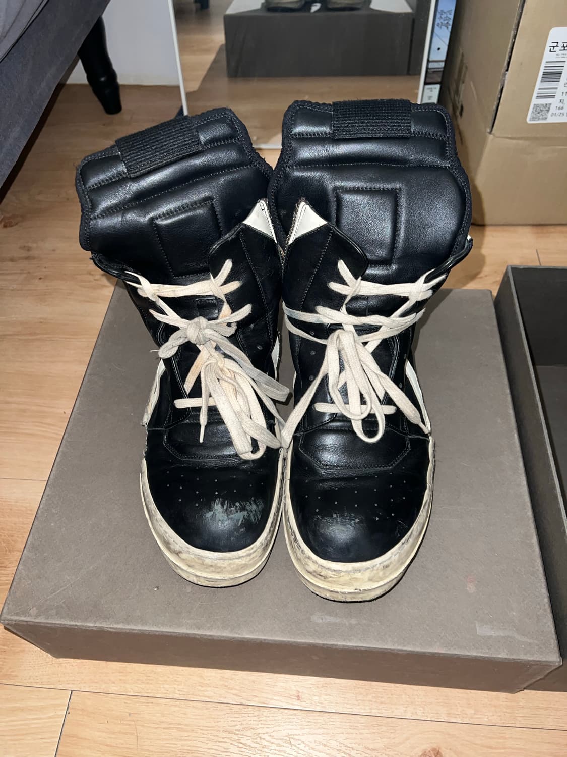 릭오웬스 지오바스켓 나눔합니다  상품이미지1