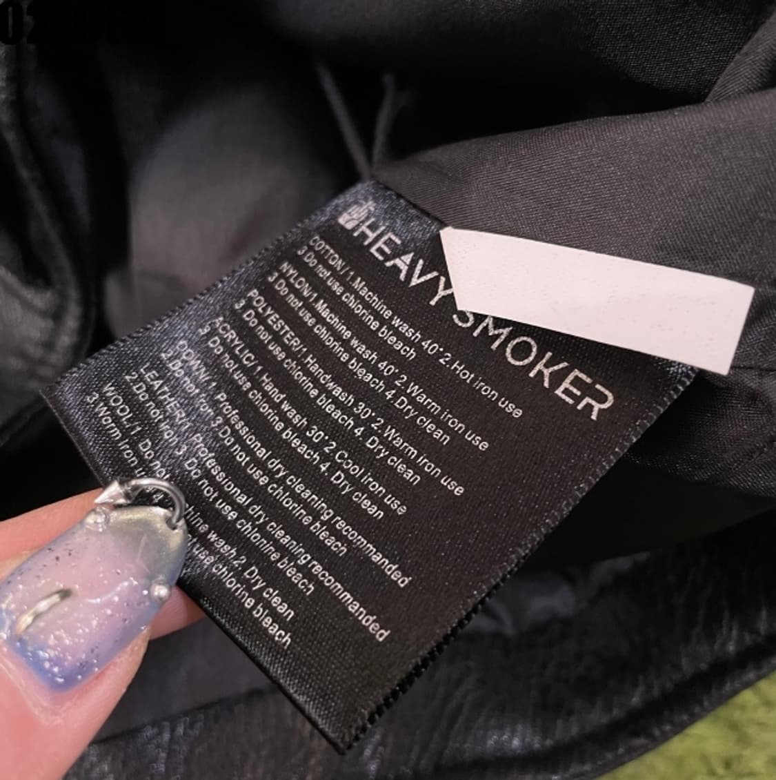 헤비스모커 레더 라이더 자켓 상품이미지5