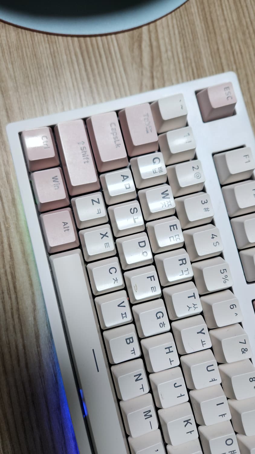 #앱코 게이밍 기어 브랜드 콕스 COX CK104  이중사출 키보드 급처 상품이미지6