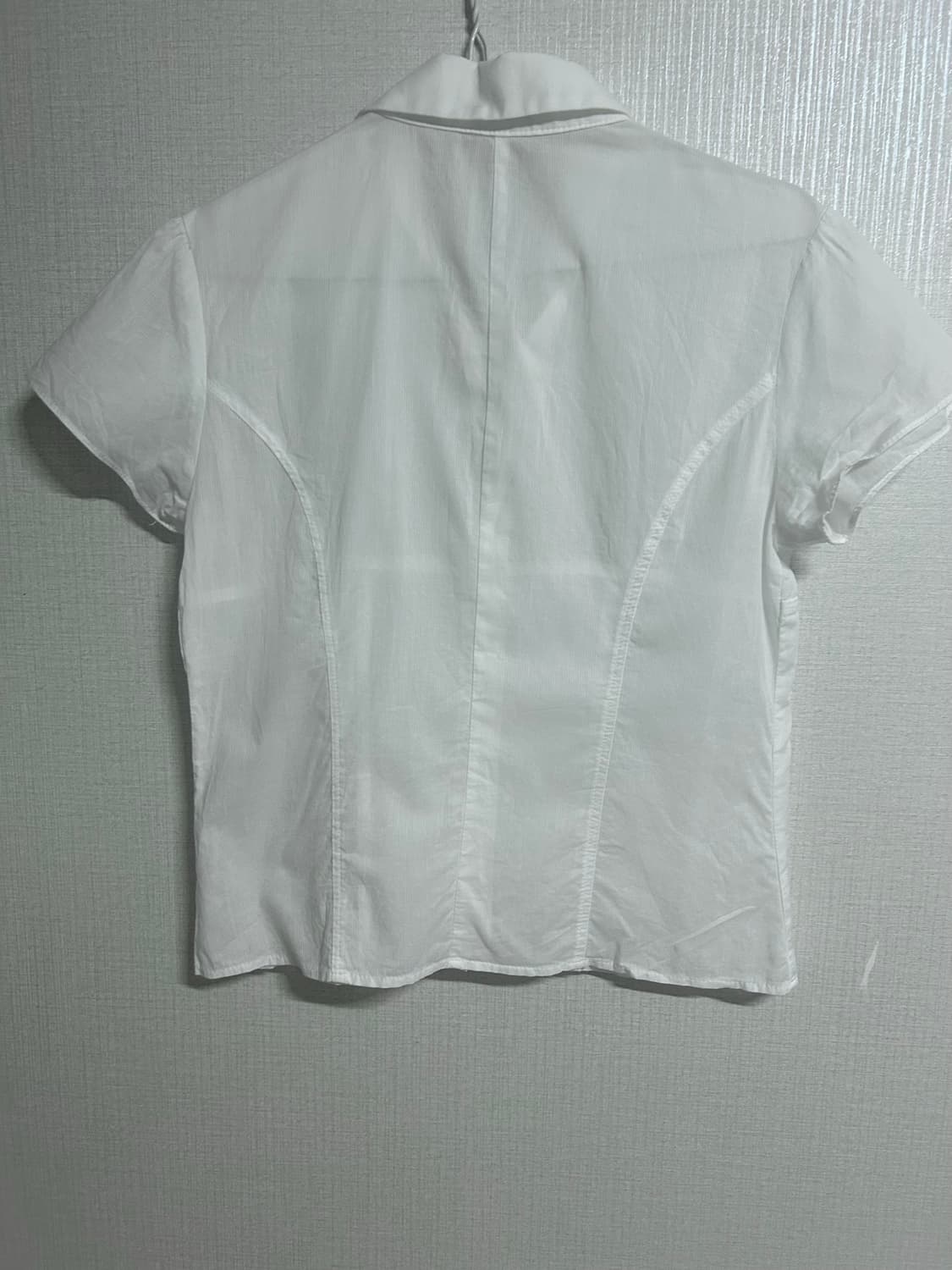 지그재그 여름 카라 블라우스 모리걸 상품이미지5