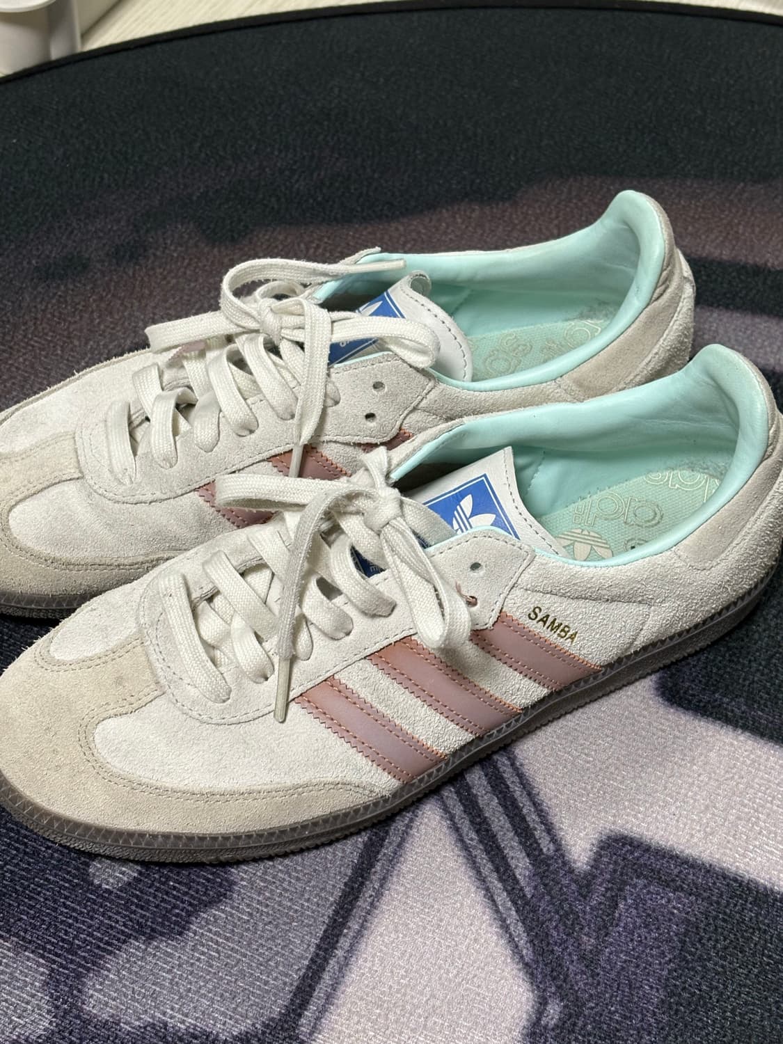 아디다스 삼바 OG 크리스탈 화이트 클레이 스트라타 상품이미지2