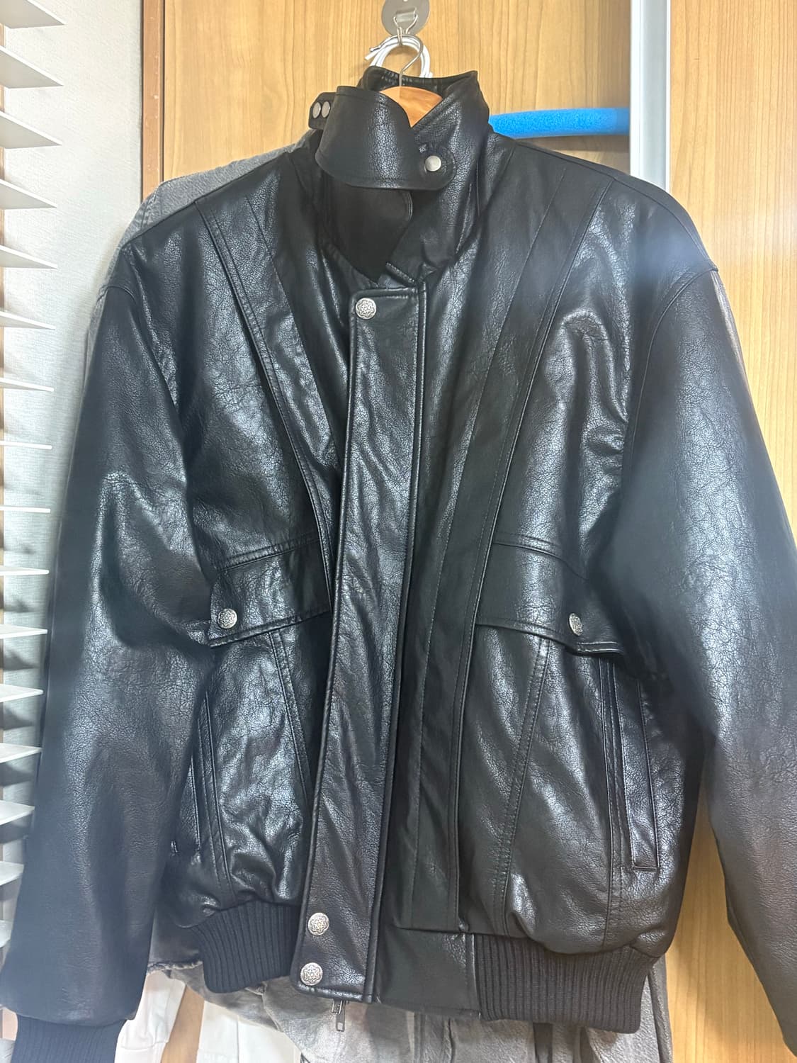 Nuakle 누아끌레 레더자켓  상품이미지3