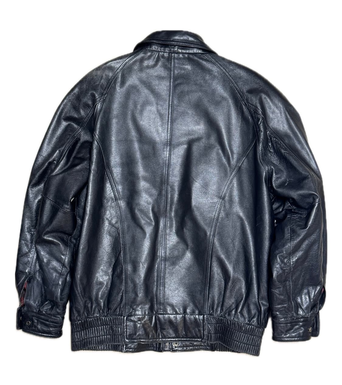 빈티지 레더 봄버자켓 상품이미지2