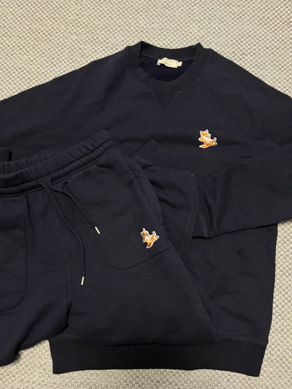 메종키츠네 셋업 맨투맨 조거팬츠 트레이닝 상품이미지6