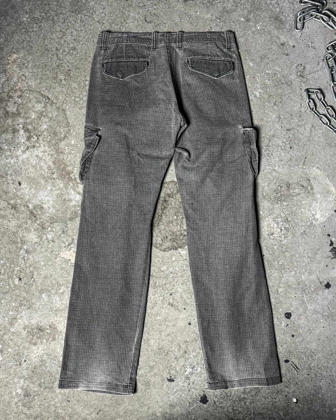 Grey Utility Cargo Pants 상품이미지5