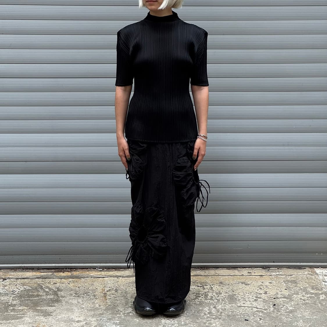 Pleats Please Black Short Top  상품이미지7