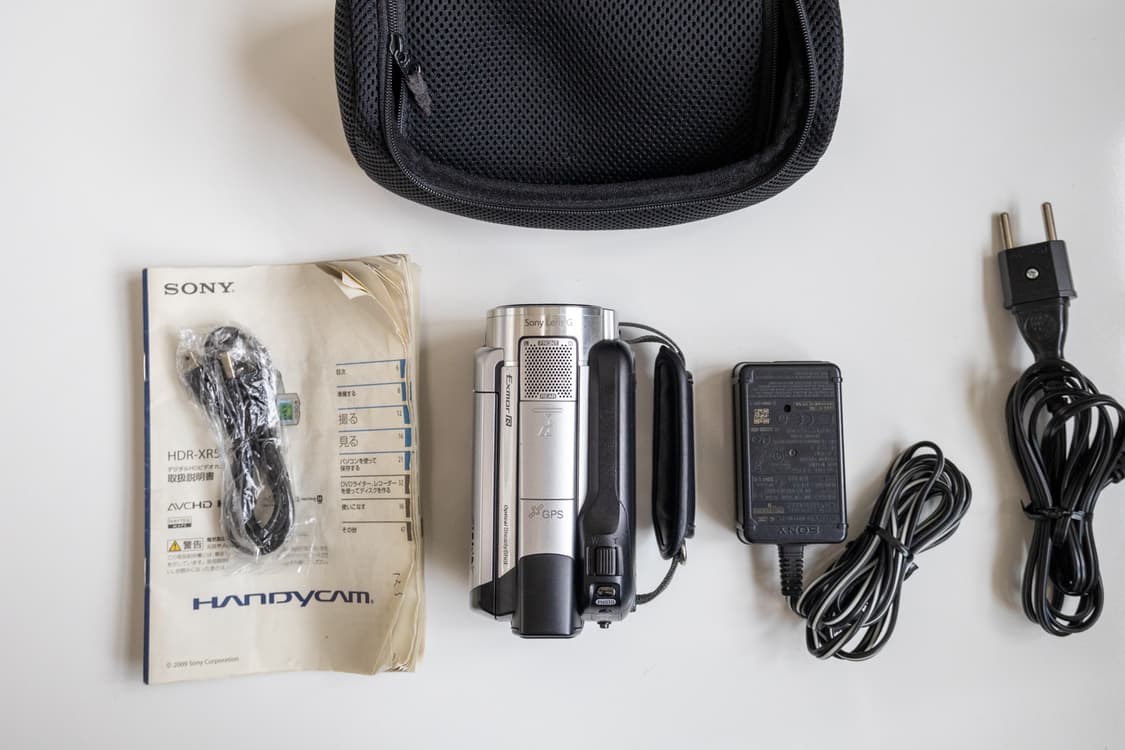 Sony HDR XR500V / 빈티지 디지털 캠코더 상품이미지9