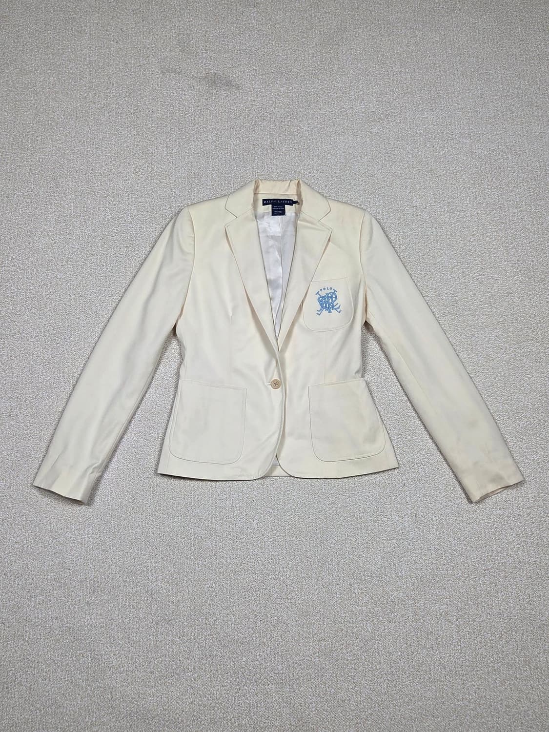 [폴로 랄프로렌] 크레스트 자수 울 블레이저 자켓 | A00362 상품이미지1
