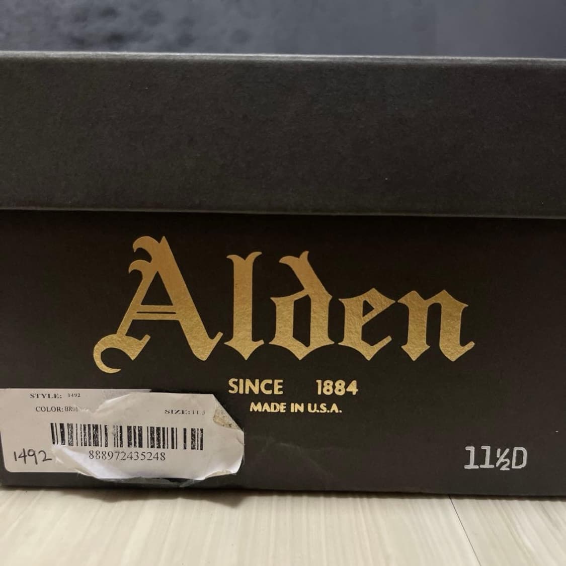 (11.5d) 알든 alden  1492 처카부츠 상품이미지5