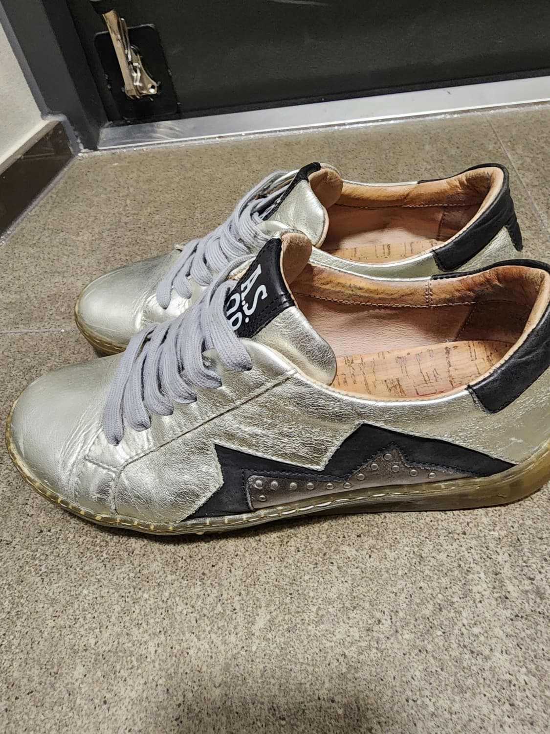 AS.98 실버 스니커즈(260~265) 상품이미지1