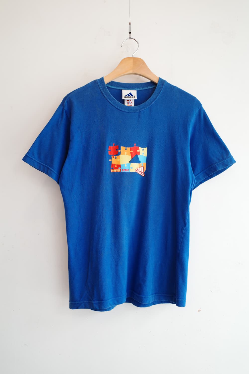 90s Adidas 아디다스 빈티지 티셔츠 상품이미지1