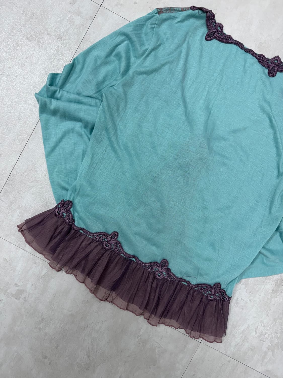 •모리 페어리 레이스 프릴 가디건 상품이미지6