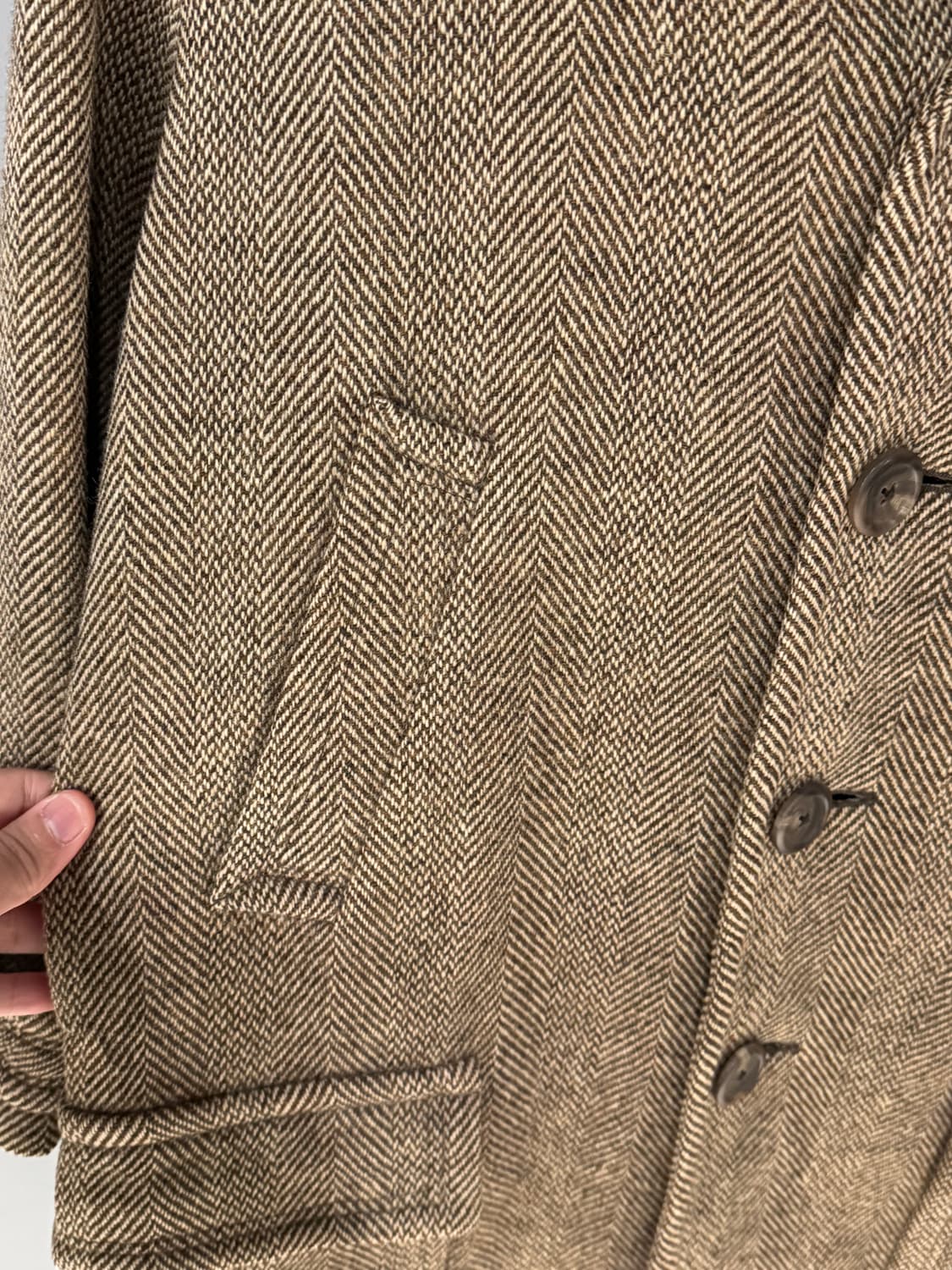 폴로 스포츠 해링본 트위트 코트자켓 상품이미지4